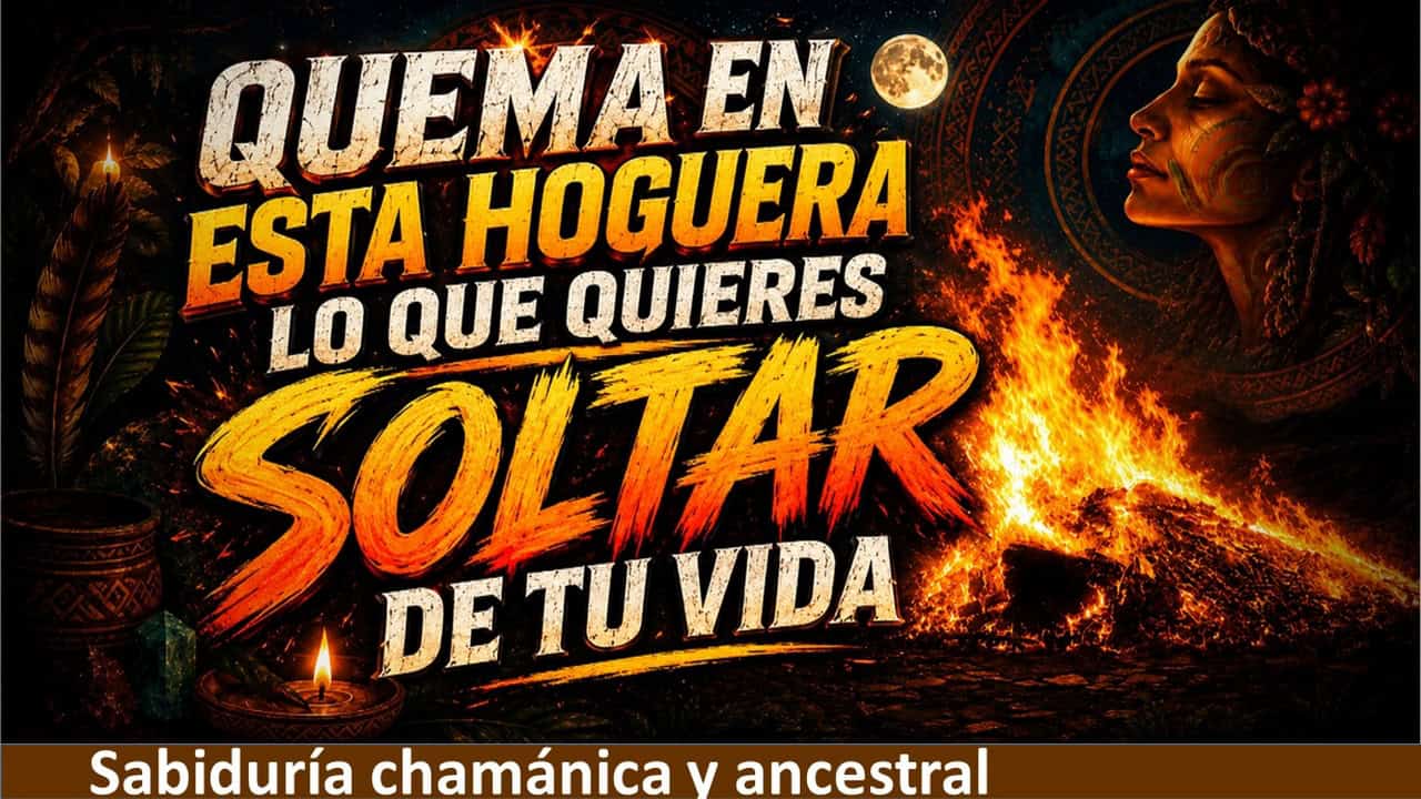 Si tienes algo que soltar, haz tu pequeño ritual 2 10. SABIDURIA CHAMANICA Y ANCESTRAL