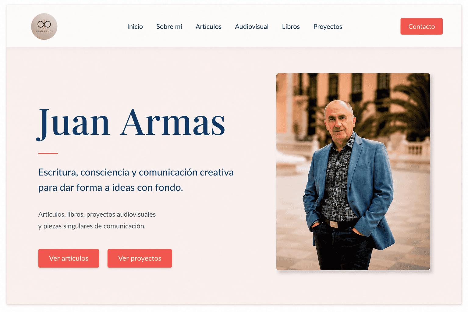 Un nuevo espacio para reunir mi trabajo 2 Portafolio profesional de Juan Armas, escritor, comunicador creativo y creador audiovisual.